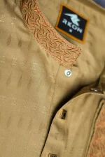 Premium Soft Cotton Panjabi (Golden Beige) - Image 5