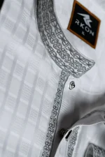 Premium Cuff Sleeve Panjabi (White) - Image 6