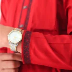 Premium Soft Cotton Panjabi(Red) - Image 3