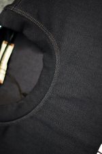 High Quality Printed T-Shirt Black - Image 2