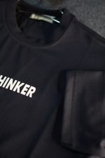 High Quality Printed T-Shirt Black - Image 3