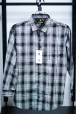 Men's Casual Check Shirt - Image 2
