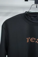PREMIUM YES T-SHIRT (BLACK)