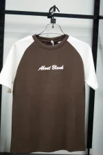 PREMIUM ABOUT BLANK T SHIRT ( COFFEE)