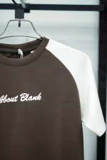 PREMIUM ABOUT BLANK T SHIRT ( COFFEE) - Image 2