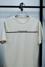 HIGH QUALITY CALVIN KLEIN T-SHIRT (cream) - Image 2