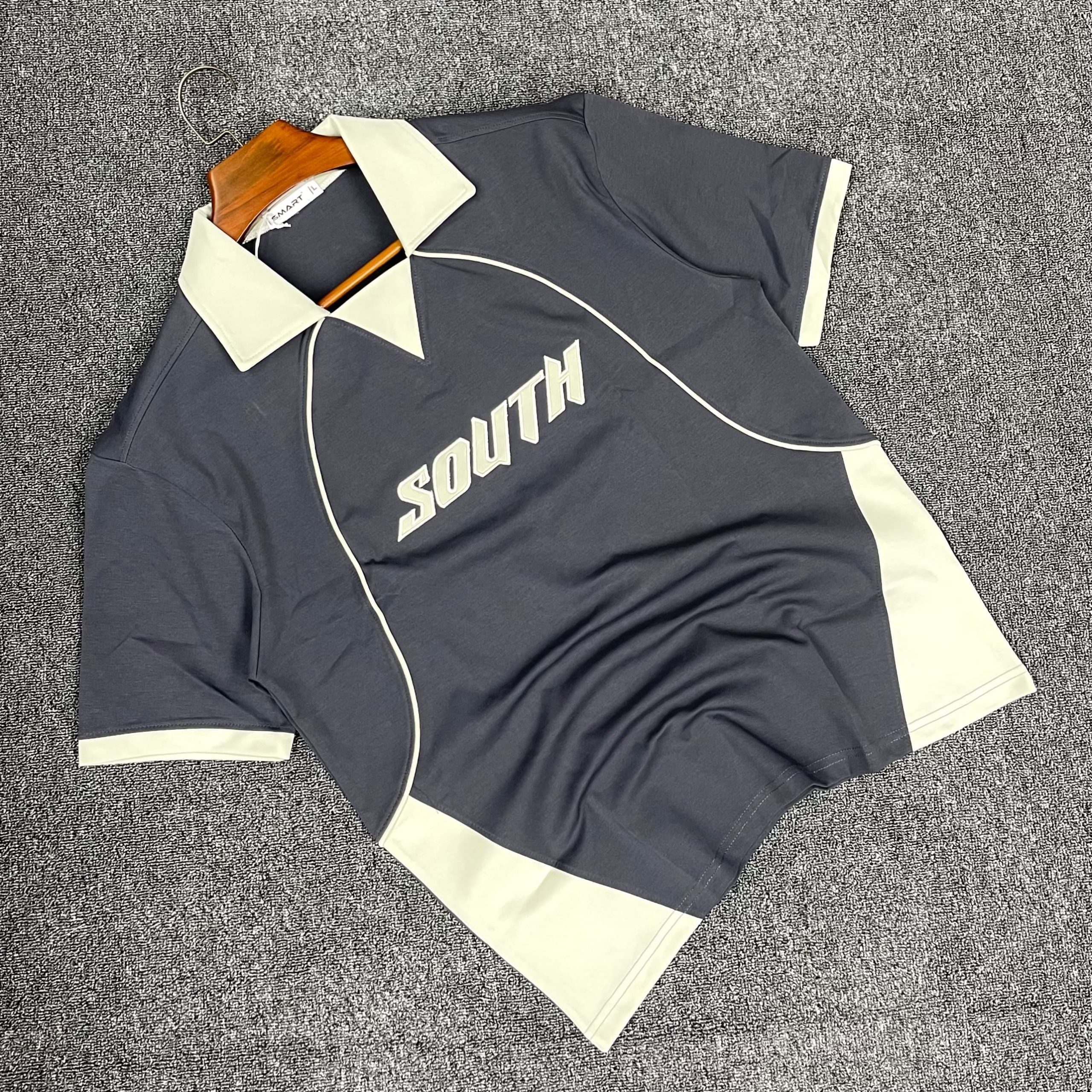 1000174720 Premium Retro Sporty Polo (dark grey ) - Image 1