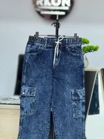6 Pocket Baggy Denim Pant
