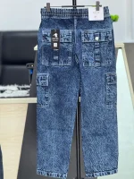 6 Pocket Baggy Denim Pant - Image 3
